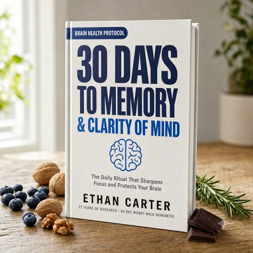 Clear Mind: A 30-Day Guide to Brain-Friendly Foods & Focus Habits